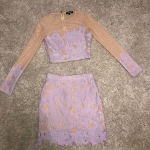 Lilac two piece set